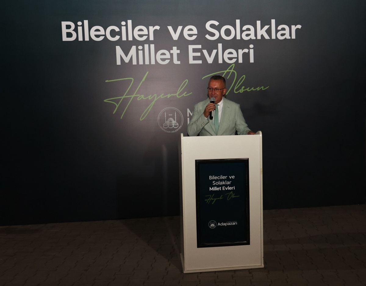 Sakarya'da Bileciler ve Solaklar Millet Evleri Törenle Açıldı ( İŞTE GÜNÜN ÖNE ÇIKAN FOTOĞRAF KARELERİ )