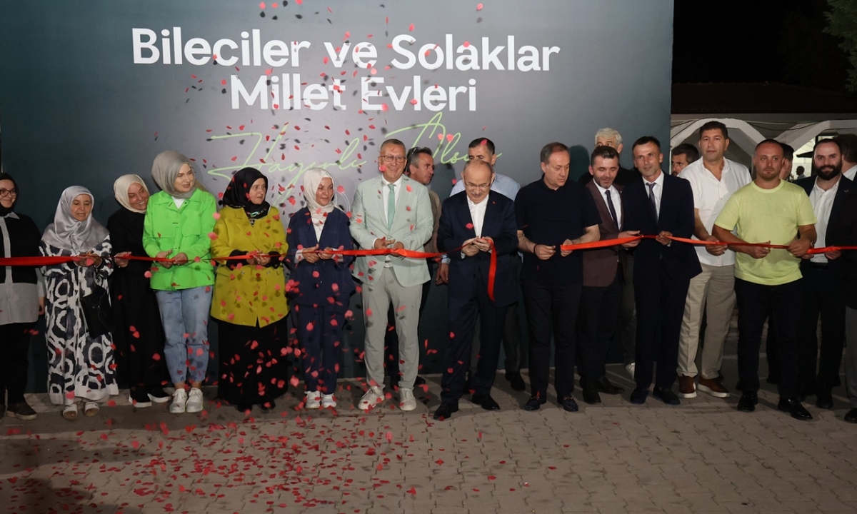 Sakarya'da Bileciler ve Solaklar Millet Evleri Törenle Açıldı ( İŞTE GÜNÜN ÖNE ÇIKAN FOTOĞRAF KARELERİ )
