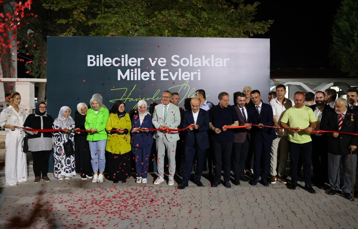 Sakarya'da Bileciler ve Solaklar Millet Evleri Törenle Açıldı ( İŞTE GÜNÜN ÖNE ÇIKAN FOTOĞRAF KARELERİ )