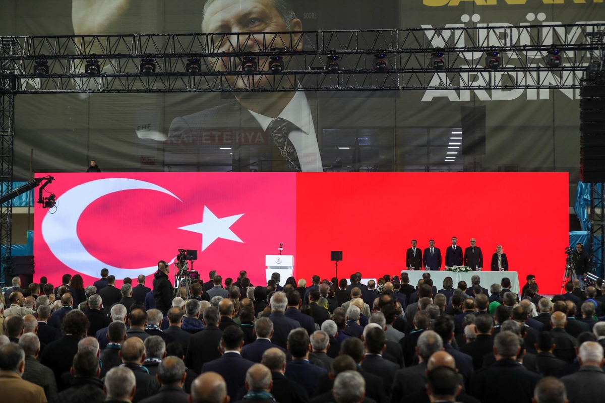Cumhurbaşkanı Erdoğan Sakarya’da Cumhurbaşkanı Recep Tayyip Erdoğan AK Parti Sakarya 8'inci Olağan İl Kongresinde konuşması ( İŞTE GÜNÜN ÖNE ÇIKAN FOTOĞRAF KARELERİ )