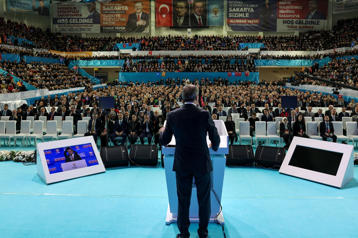 Cumhurbaşkanı Erdoğan Sakarya’da Cumhurbaşkanı Recep Tayyip Erdoğan AK Parti Sakarya 8'inci Olağan İl Kongresinde konuşması ( İŞTE GÜNÜN ÖNE ÇIKAN FOTOĞRAF KARELERİ )