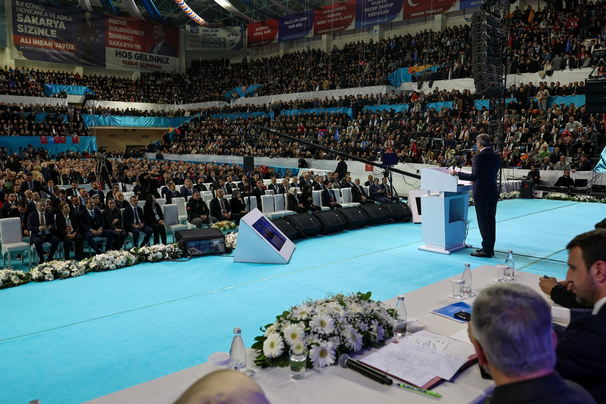Cumhurbaşkanı Erdoğan Sakarya’da Cumhurbaşkanı Recep Tayyip Erdoğan AK Parti Sakarya 8'inci Olağan İl Kongresinde konuşması ( İŞTE GÜNÜN ÖNE ÇIKAN FOTOĞRAF KARELERİ )