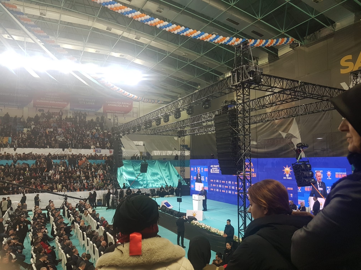 Cumhurbaşkanı Erdoğan Sakarya’da Cumhurbaşkanı Recep Tayyip Erdoğan AK Parti Sakarya 8'inci Olağan İl Kongresinde konuşması ( İŞTE GÜNÜN ÖNE ÇIKAN FOTOĞRAF KARELERİ )