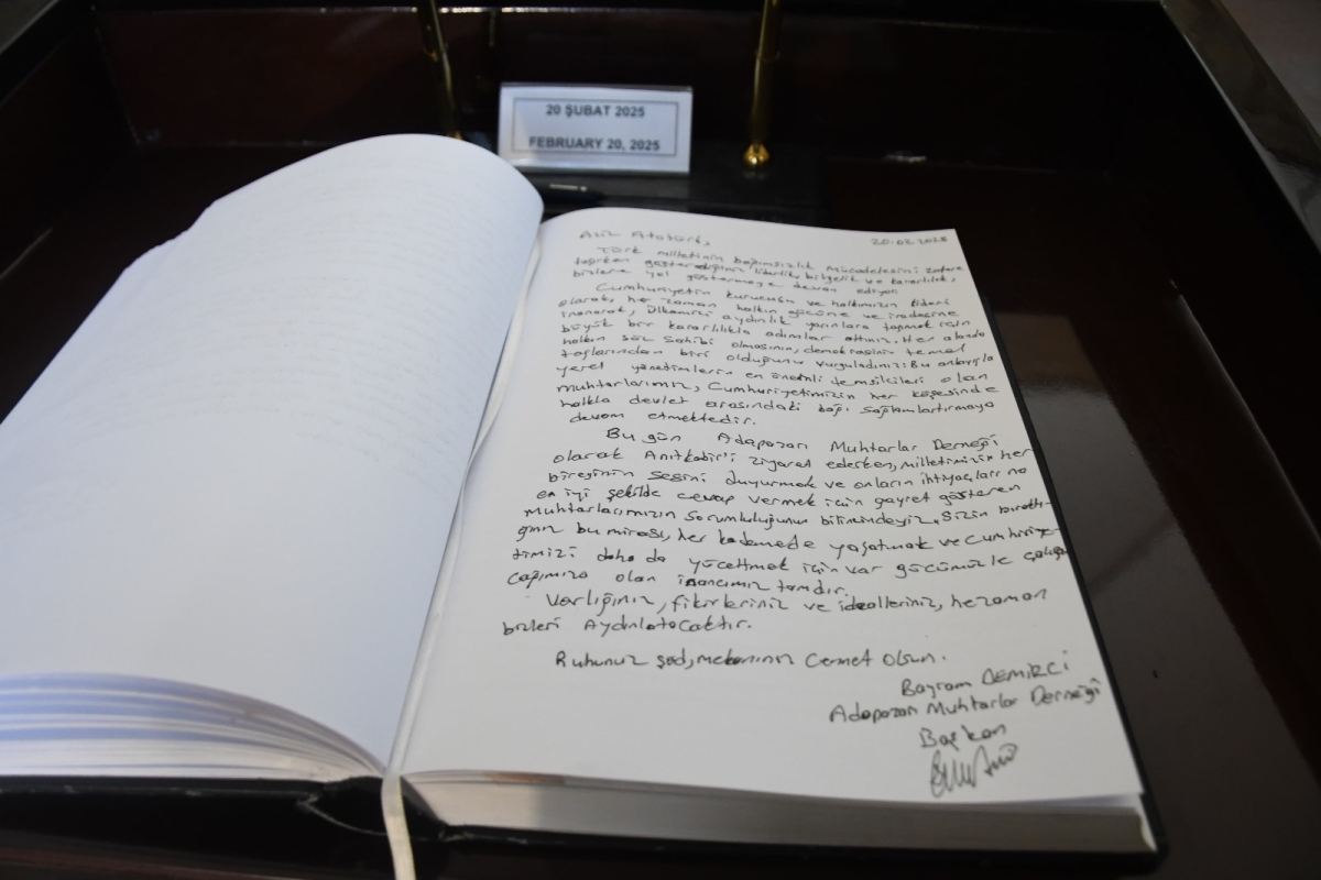 Adapazarı Muhtarlar Derneği, Başkan Bayram Demirci önderliğinde, yönetim kurulu ve muhtarlarla birlikte Ankara'da bir dizi ziyarette bulundu. ( GÜNÜN ÖNE ÇIKAN FOTOĞRAF KARELERİ )