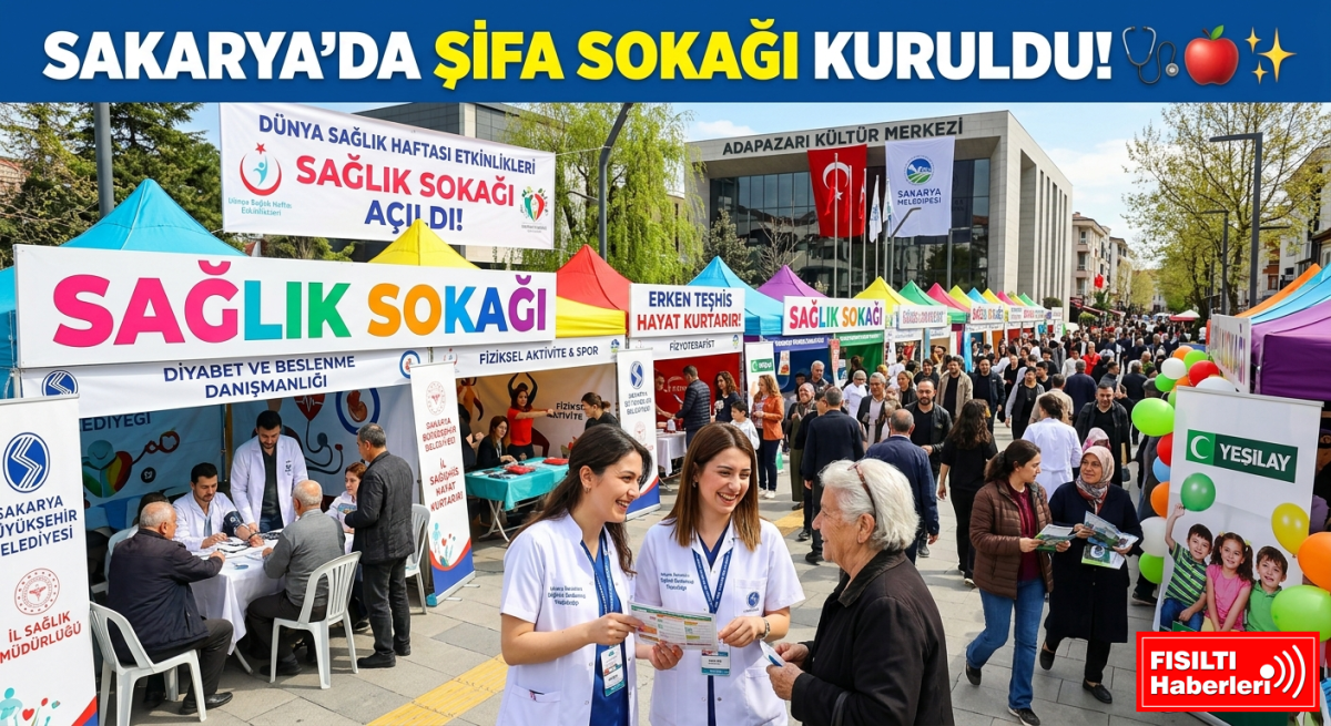 SAKARYA’DA SAĞLIK SEFERBERLİĞİ: Şehrin Kalbinde