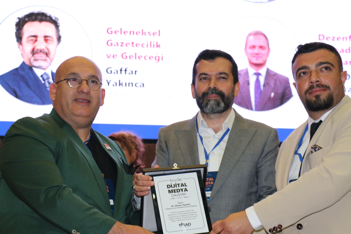 81 ilden ve ulusal medyadan gelen 160 gazeteci, Türk basınının ve dijital medyanın geleceğini tartışmak üzere Kırşehir’de buluştu.