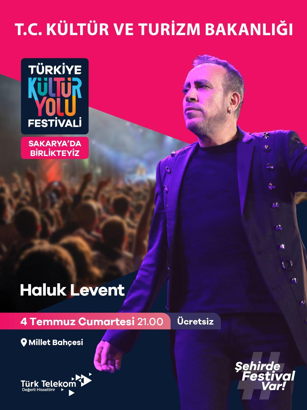 Sakarya Kültür ve Sanatla Şahlanıyor: Türkiye Kültür Yolu Festivali Başlıyor! Türkiye Kültür Yolu Festivali’nin dokuzuncu durağı olan Sakarya, 4-12 Temmuz tarihleri arasında dev bir kültür-sanat şölenine ev sahipliği yapmaya