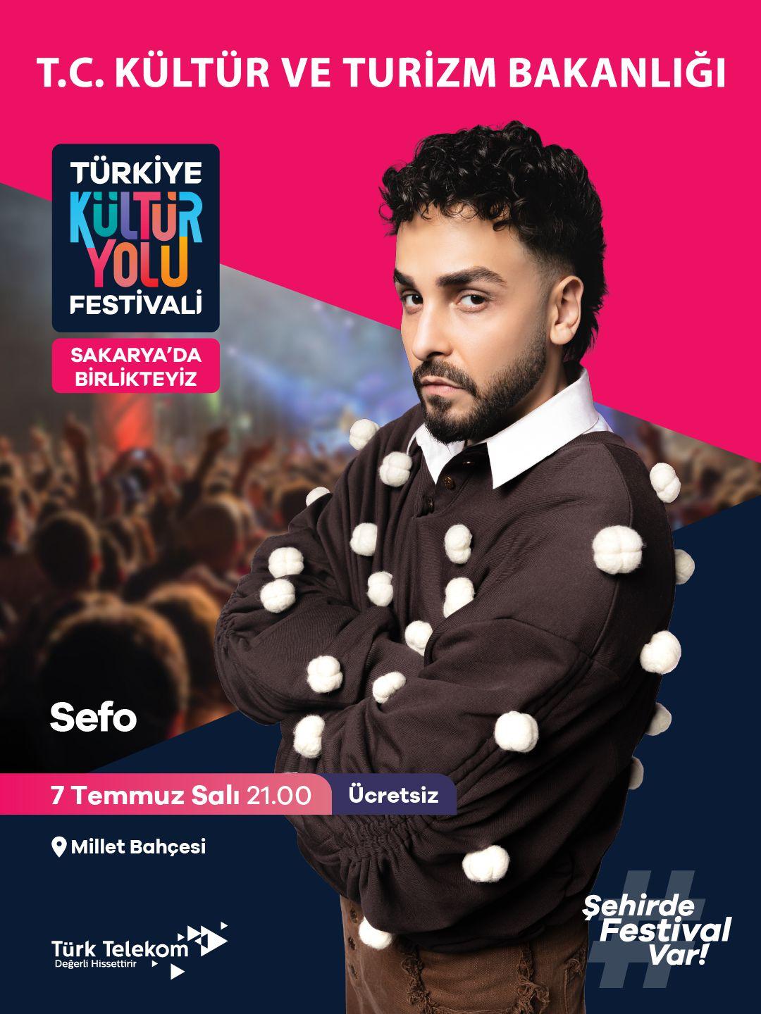 Sakarya Kültür ve Sanatla Şahlanıyor: Türkiye Kültür Yolu Festivali Başlıyor! Türkiye Kültür Yolu Festivali’nin dokuzuncu durağı olan Sakarya, 4-12 Temmuz tarihleri arasında dev bir kültür-sanat şölenine ev sahipliği yapmaya