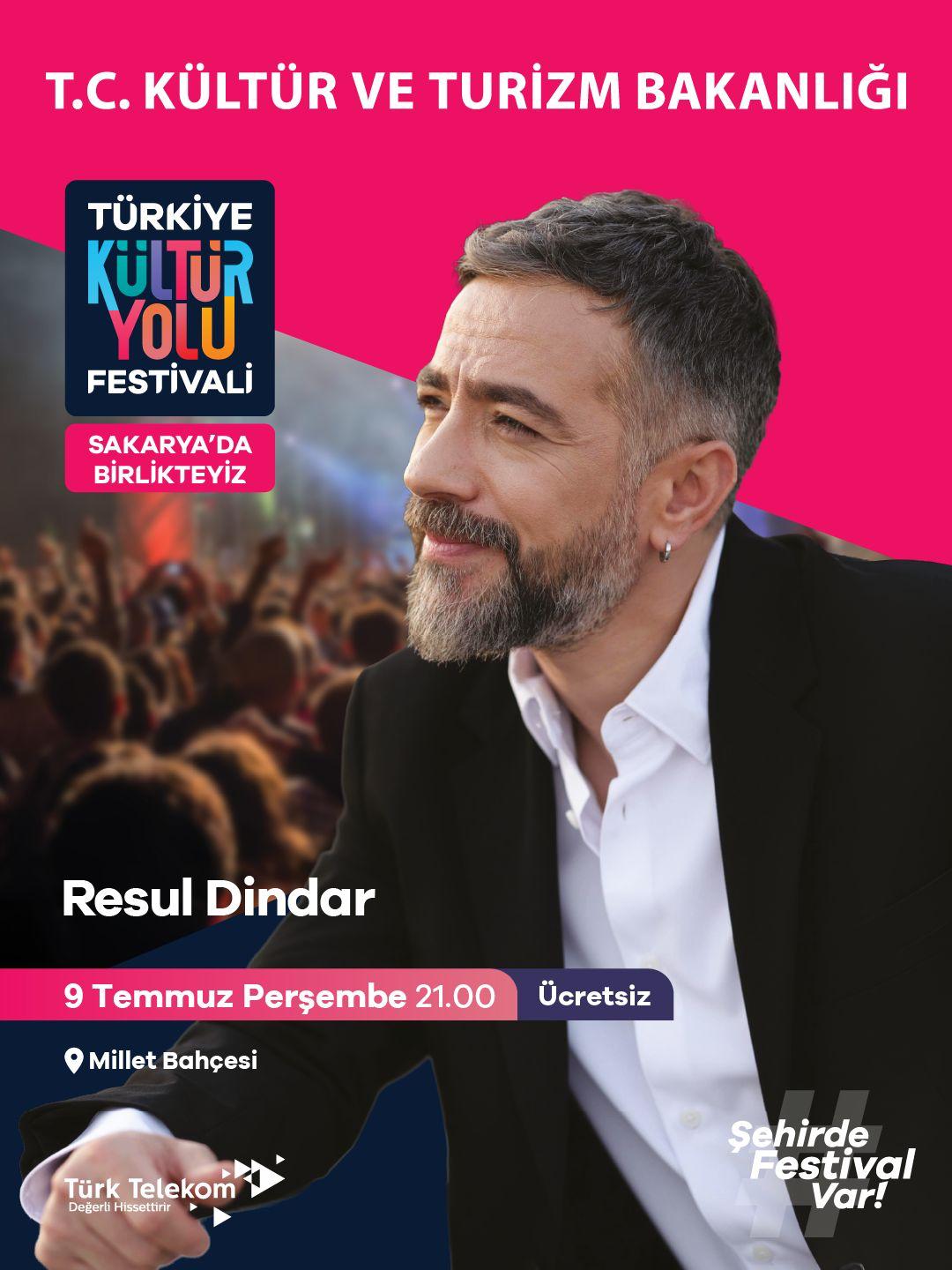 Sakarya Kültür ve Sanatla Şahlanıyor: Türkiye Kültür Yolu Festivali Başlıyor! Türkiye Kültür Yolu Festivali’nin dokuzuncu durağı olan Sakarya, 4-12 Temmuz tarihleri arasında dev bir kültür-sanat şölenine ev sahipliği yapmaya