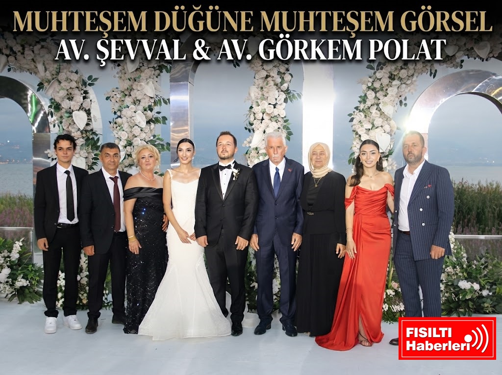 Hukukun ve Siyasetin Kalbi Bu Düğünde Attı: Av. Şevval Erdem ve Av. Görkem Polat Dünyaevine Girdi! ( GÜNÜN ÖNE ÇIKAN FOTOĞRAF KARELERİ )