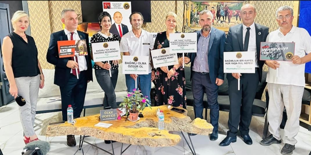 DUMFED Genel Sekreteri Fadime Mutlu “Uyuşturucu, bir seçim değil, bir hastalıktır.” 