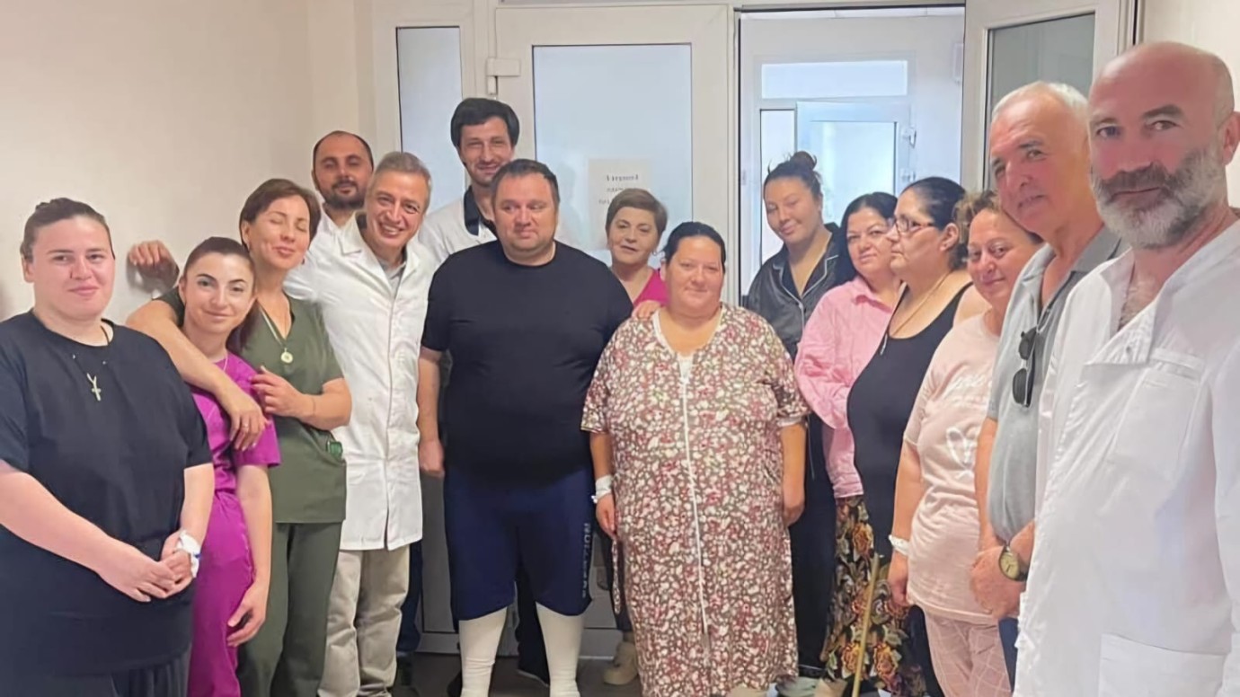 Abhazfed ve AİD ortaklığında 9 ayda 15 başarılı ameliyat
