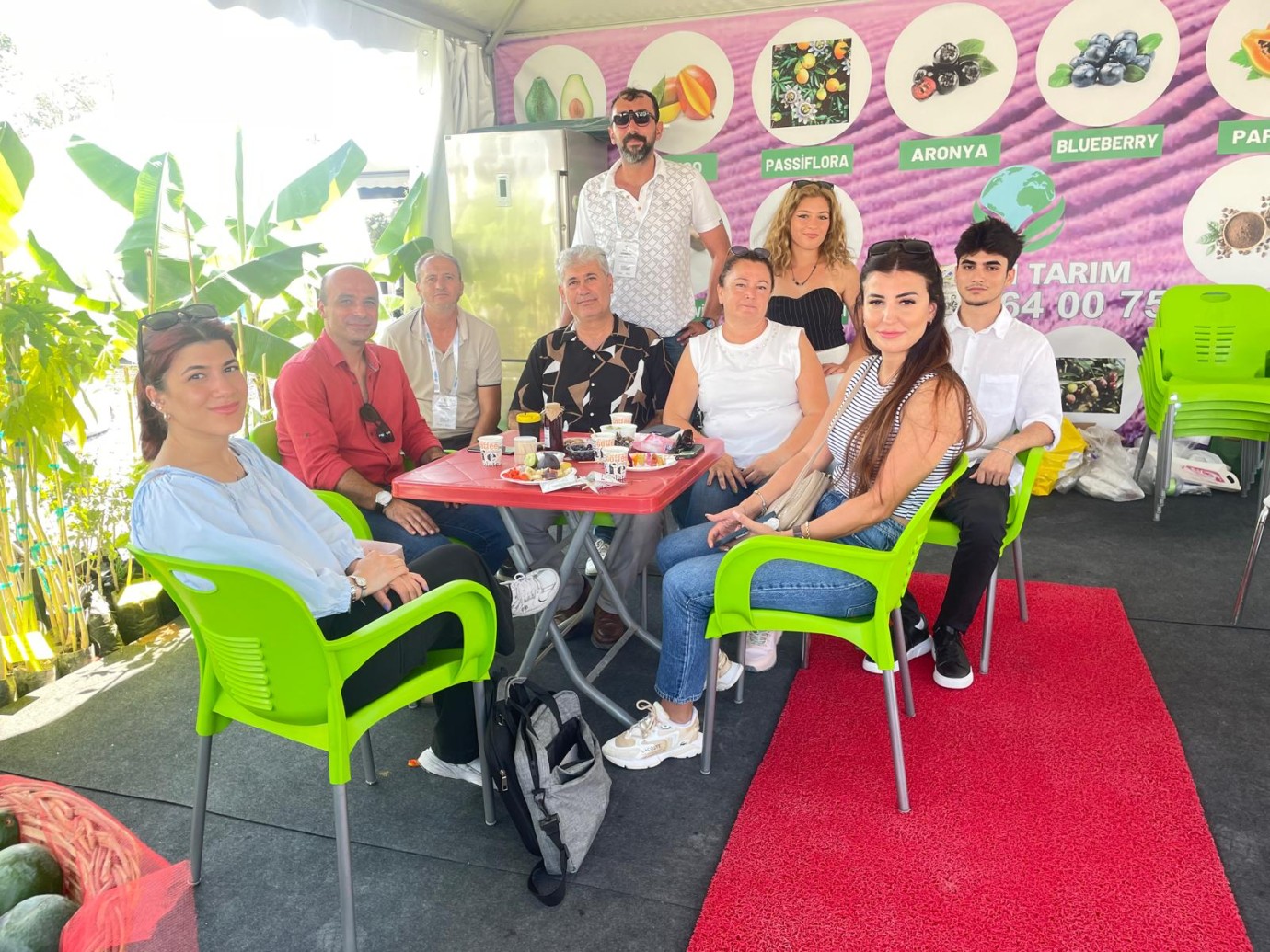 Fuar alanında ilgiyi bu satant çekti