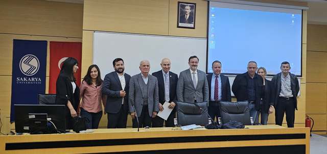 	TMMOB- İnşaat Mühendisleri Odası Sakarya Şube Yönetim Kurulu Başkanı Semih UÇAR ve Yönetim Kurulu 