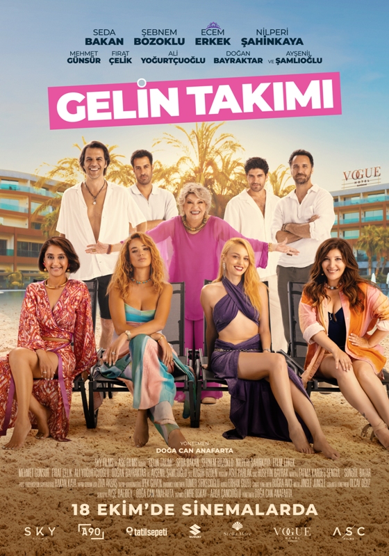 Sinemada yılın en merakla beklenen romantik komedisi Gelin Takımı izleyiciyle buluştu. Film, vizyona girdiği hafta sonu en çok izlenenler arasında yer alarak, en iyi hasılatla açılış yapan film oldu. 