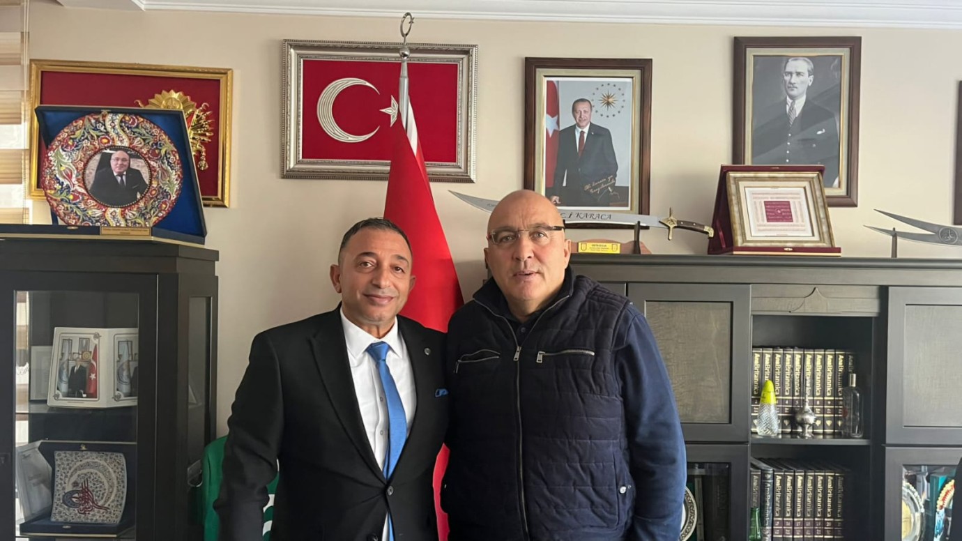 Mehmet Demir’den Federasyon Başkanı Ali Karaca’ya ziyaret