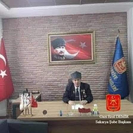 Türkiye Muharip Gaziler Derneği Sakarya Şubesi'nden Yeni Yıl Mesajı