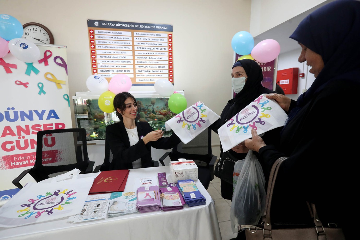Sakarya Büyükşehir Belediyesi'nden Kanser Farkındalık Etkinliği