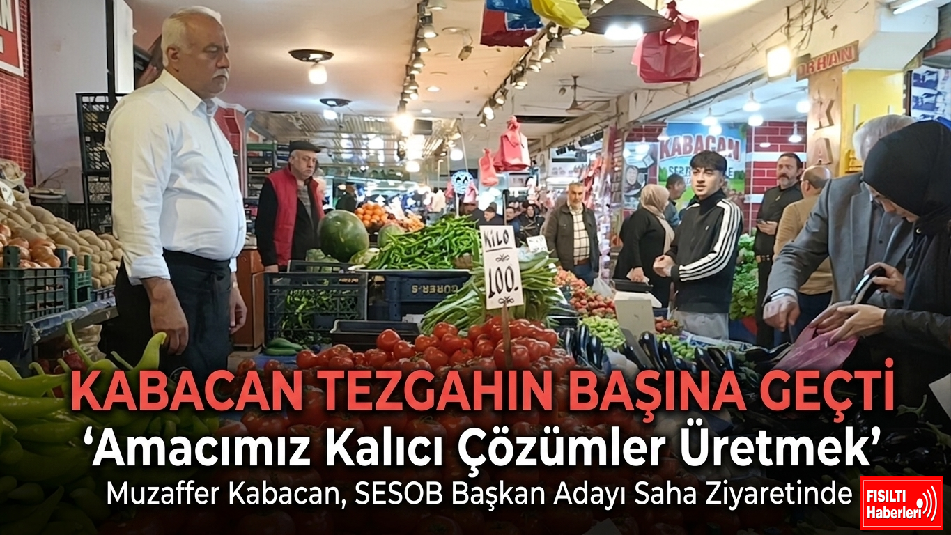 Kabacantezgahınbaşına geçti  ‘Amacımız kalıcı  çözümler üretmek’