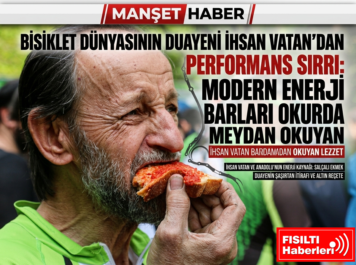 BİSİKLET DÜNYASININ DUAYENİ İHSAN VATAN’DAN PERFORMANS SIRRI: MODERN ENERJİ BARLARA MEYDAN OKUYAN LEZZET 'SALÇALI EKMEK '