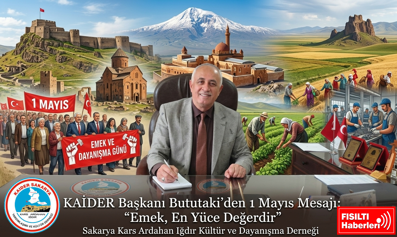 KAIDER Başkanı Bututaki’den 1 Mayıs Mesajı: 
