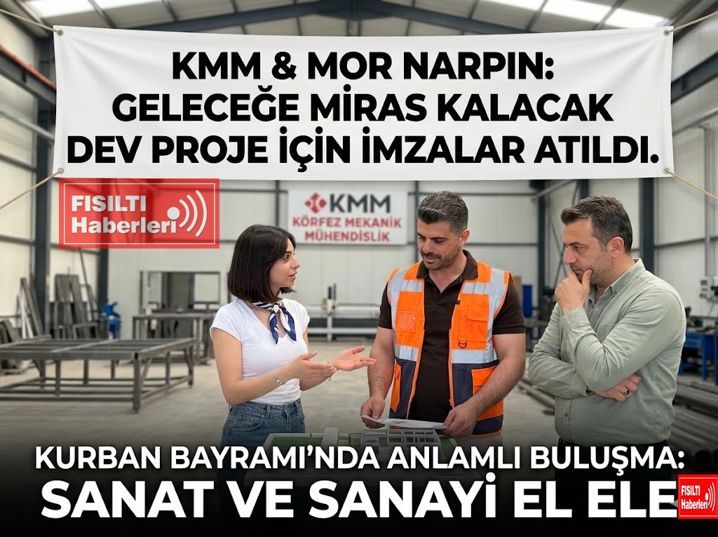 Sanat ve Sanayi El Ele: Mor Narpın ve İş İnsanı Orhan Üründai’den Geleceğe Miras Kalacak Dev Proje!