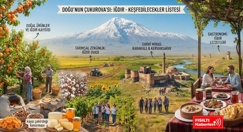 Doğu’nun Çukurova’sı: Ağrı Dağı’nın Gölgesinde Saklı Cennet Iğdır’da Keşfedilecekler Listesi