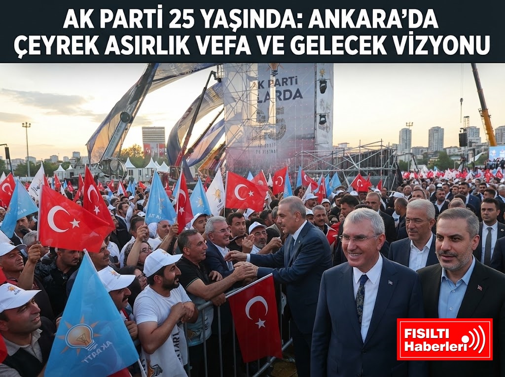 AK Parti 25 Yaşında: Ankara’da Çeyrek Asırlık Vefa ve Gelecek Vizyonu
