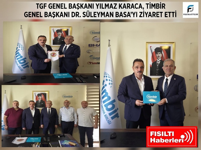 Anadolu Medyasında Güç Birliği: Türkiye Gazeteciler Federasyonu’ndan TİMBİR’e Anlamlı Ziyaret