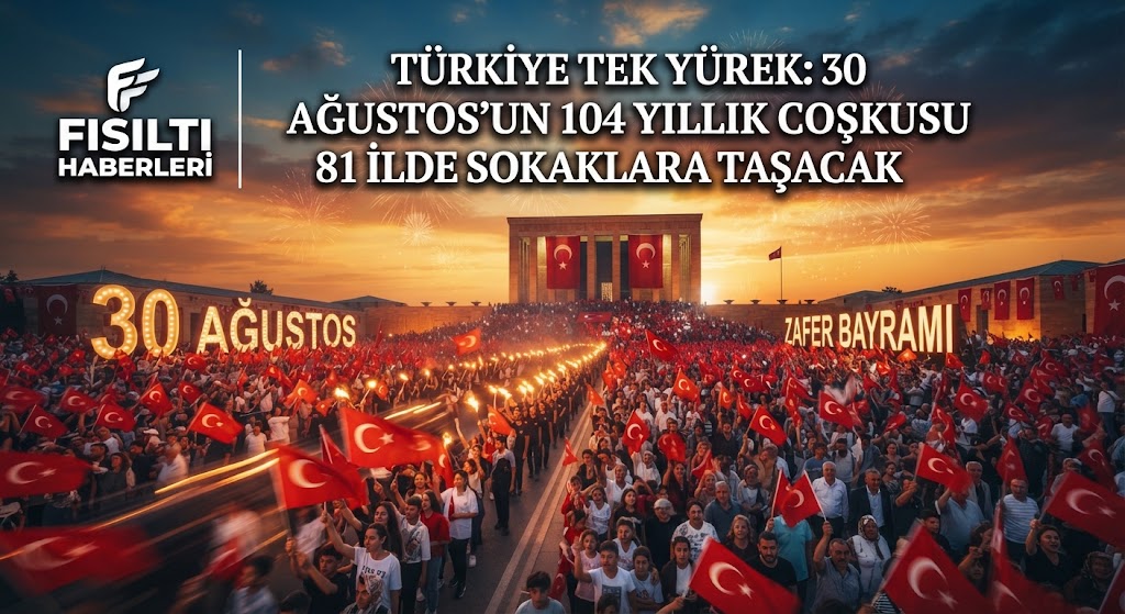 Türkiye Tek Yürek: 30 Ağustos'un 104 Yıllık Coşkusu Yarın 81 İlde Sokaklara Taşacak