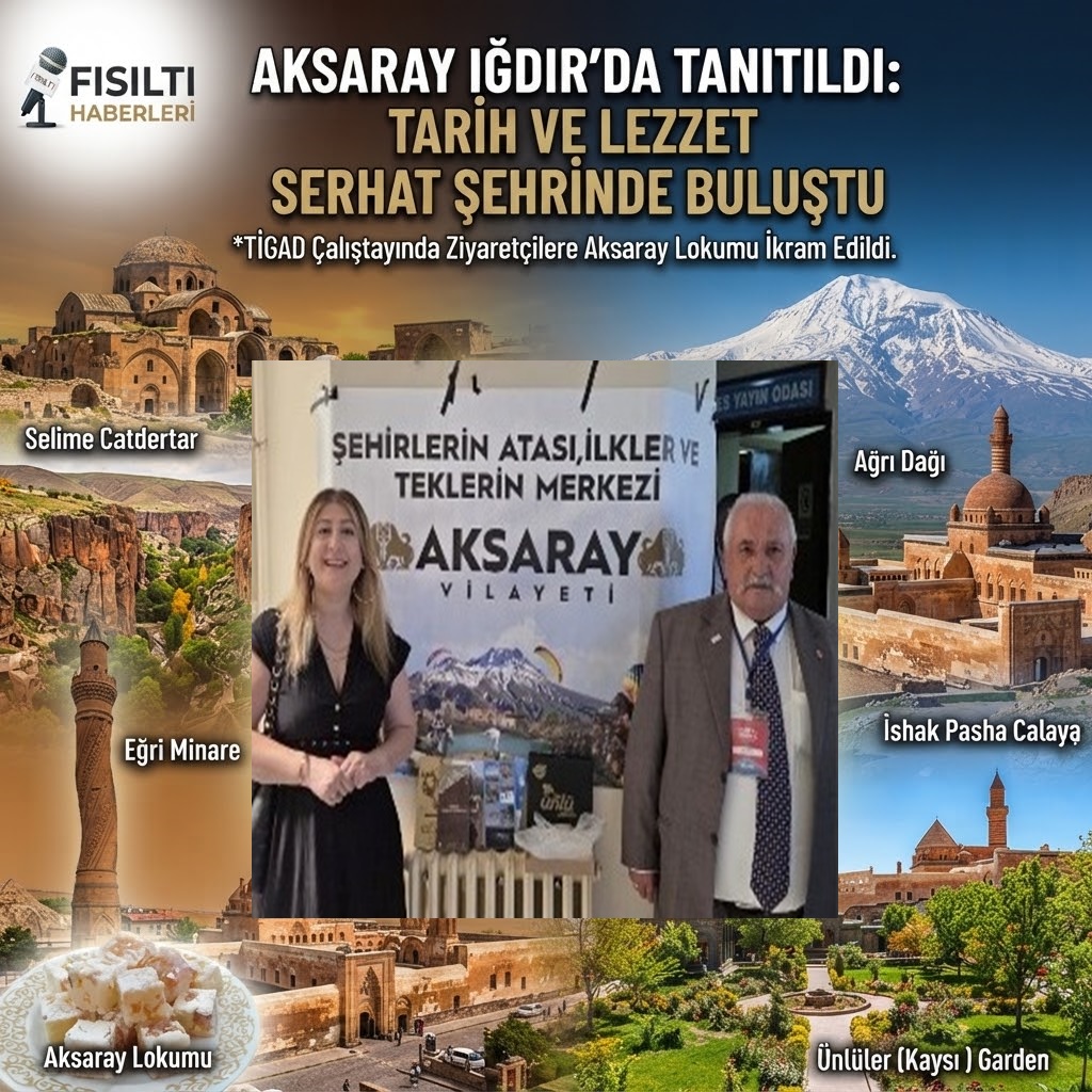 Aksaray, Iğdır’da Tanıtıldı: Tarihi ve Kültürel Değerler Serhat Şehrinde Görücüye Çıktı