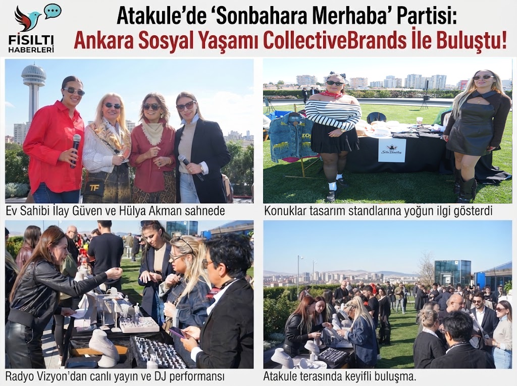 Ankara’da Sosyal Yaşamın Kalbi Atakule’de Attı: “Sonbahara Merhaba” Dediler!
