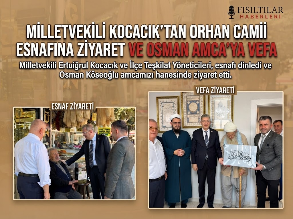 GÖNÜL BELEDİYECİLİĞİNİN VE HALKIN VEKİLİNİN SAHA BULUŞMASI: ESNAFDAN VEFA ZİYARETİNE ANLAMLI GÜN