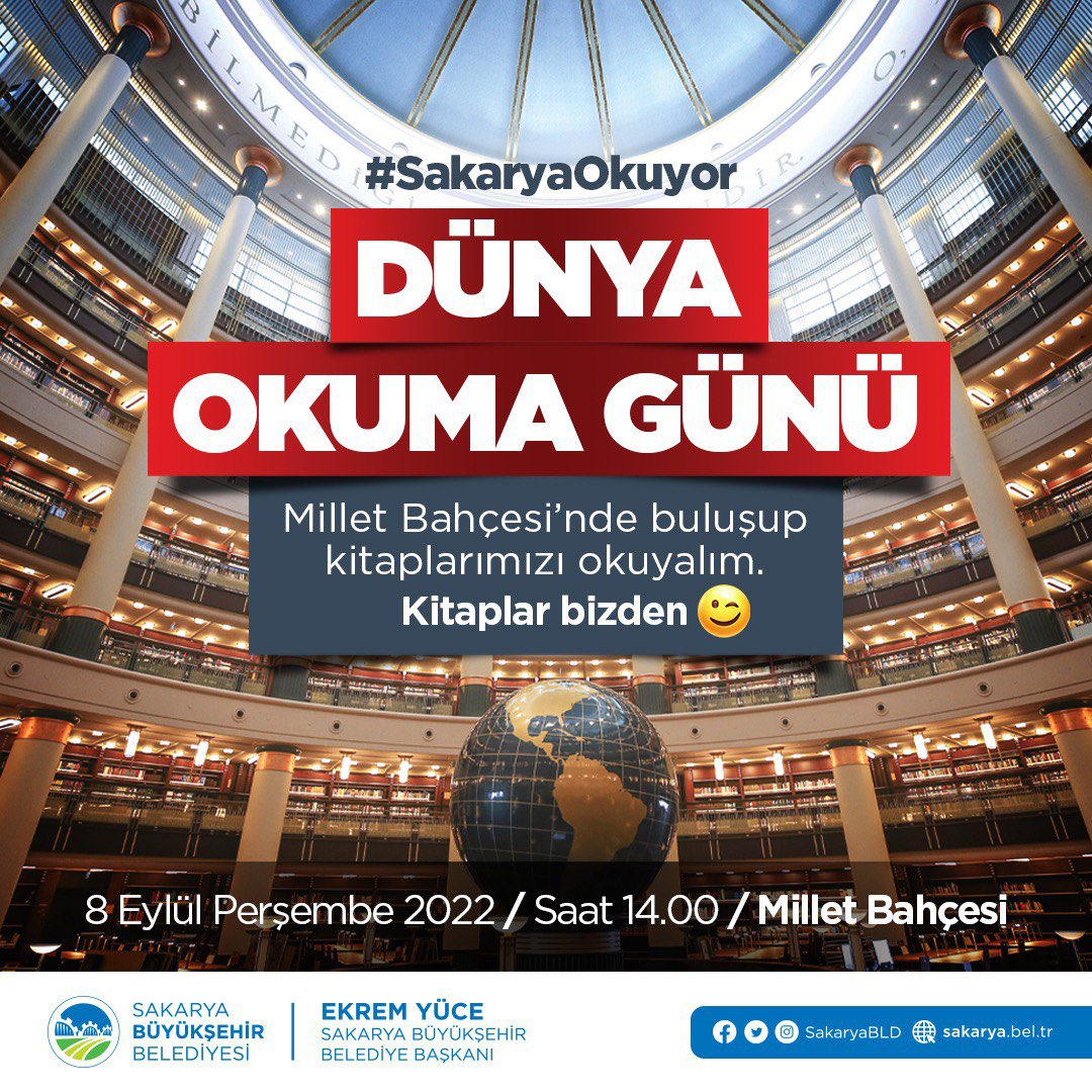 Kitapseverler Millet Bahçesi’nde bulaşacak