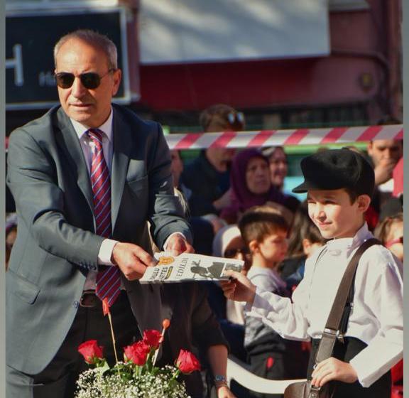 ATATÜRK İLKOKULUNDAN CUMHURİYET GAZETESİ