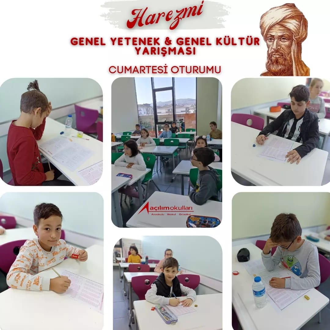 Açılım Okullarından, Harezmi Genel Kültür ve Yetenek Yarışması