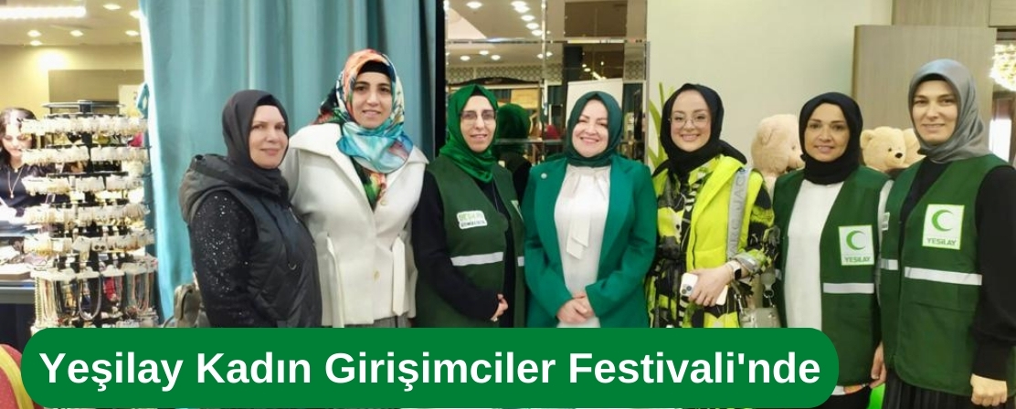 Yeşilay Kadın Girişimciler Festivali’nde