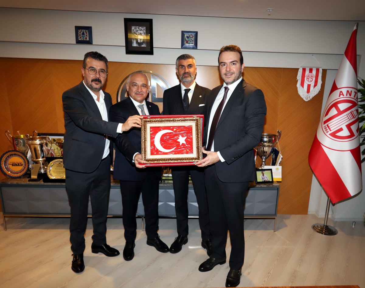 TFF Başkanı Mehmet Büyükekşi'den Antalyaspor’a Ziyaret