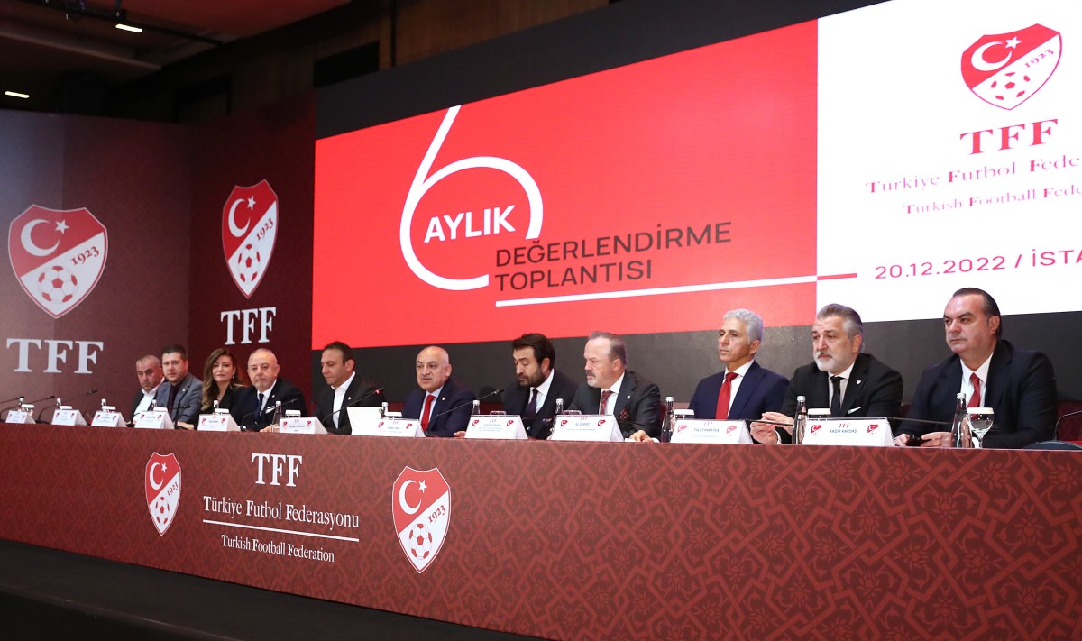 TFF Başkanı Mehmet Büyükekşi’den 6 Aylık Değerlendirme Toplantısı