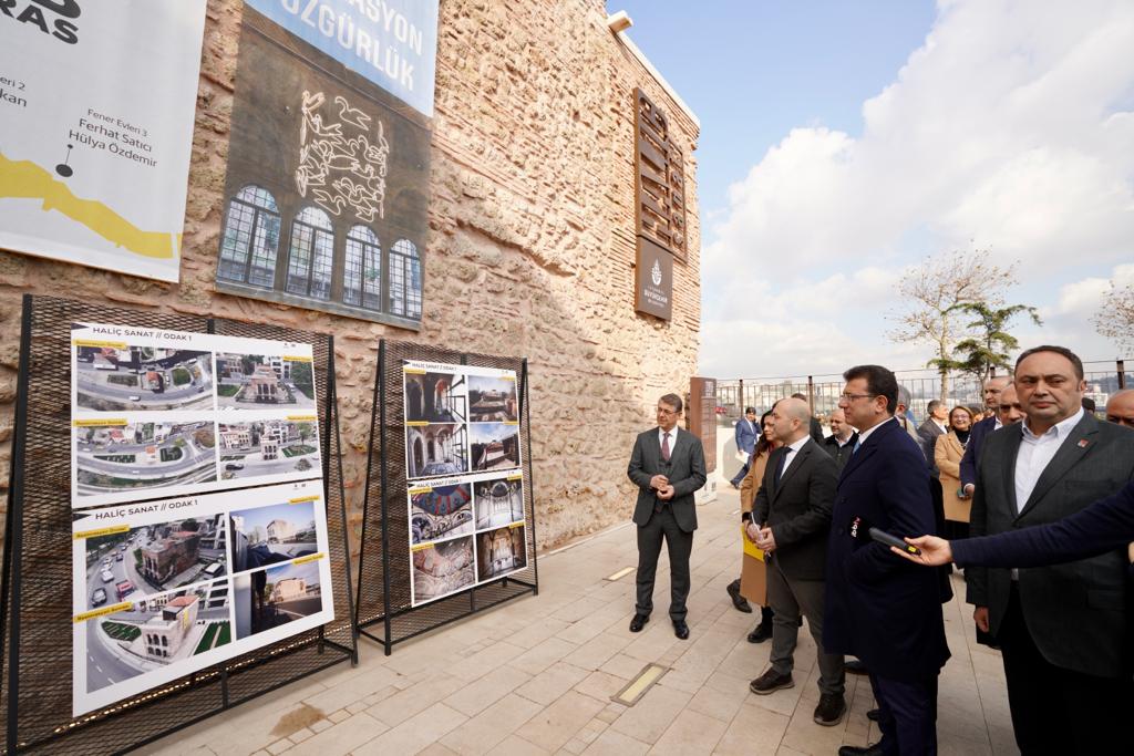 EKREM İMAMOĞLU; ALTIN BOYNUZ, ‘HALİÇ SANAT’A KAVUŞTU