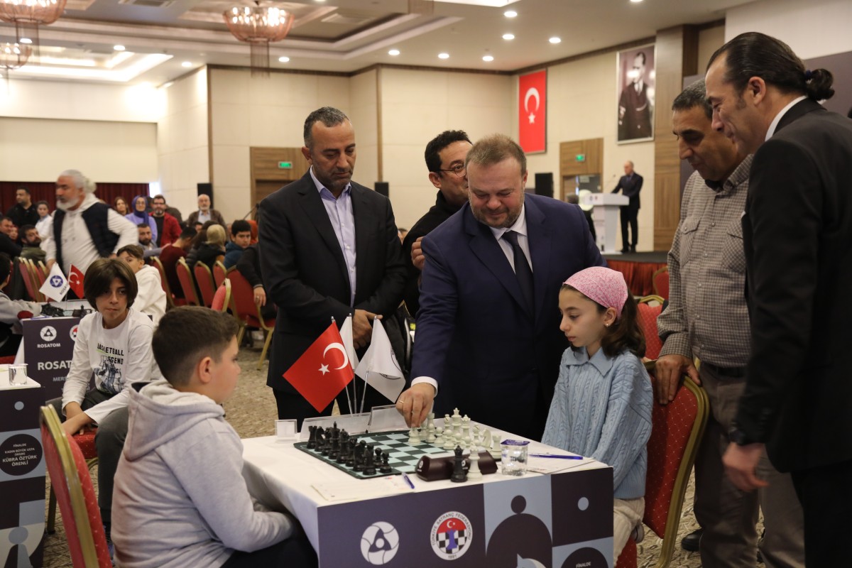 ROSATOM MERSİN BÖLGE SATRANÇ TURNUVASI’NDA ŞAMPİYONLAR BELLİ OLDU