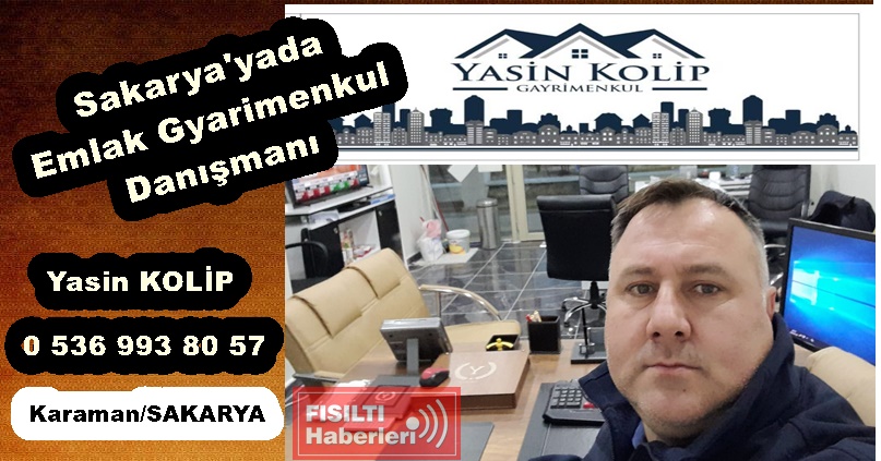 Yasin Kolip Gayri Menkul Karaman Sakarya'da 