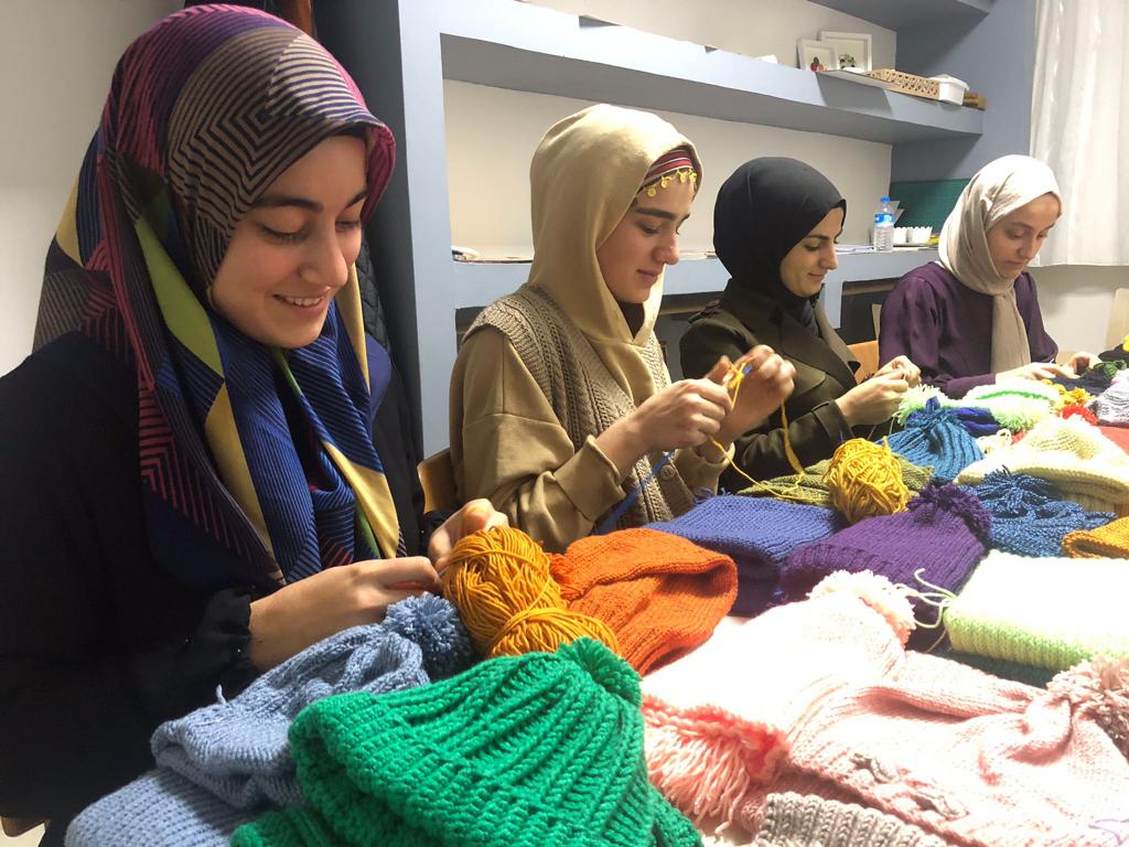 Yurt Öğrencilerinden Gönülleri Isıtan Proje