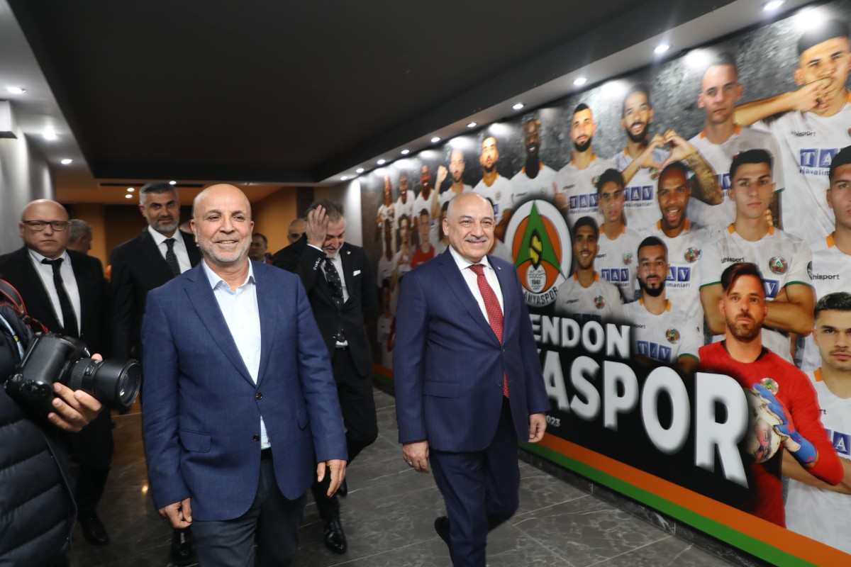 TFF Başkanı Mehmet Büyükekşi'den Alanyaspor’a Ziyaret