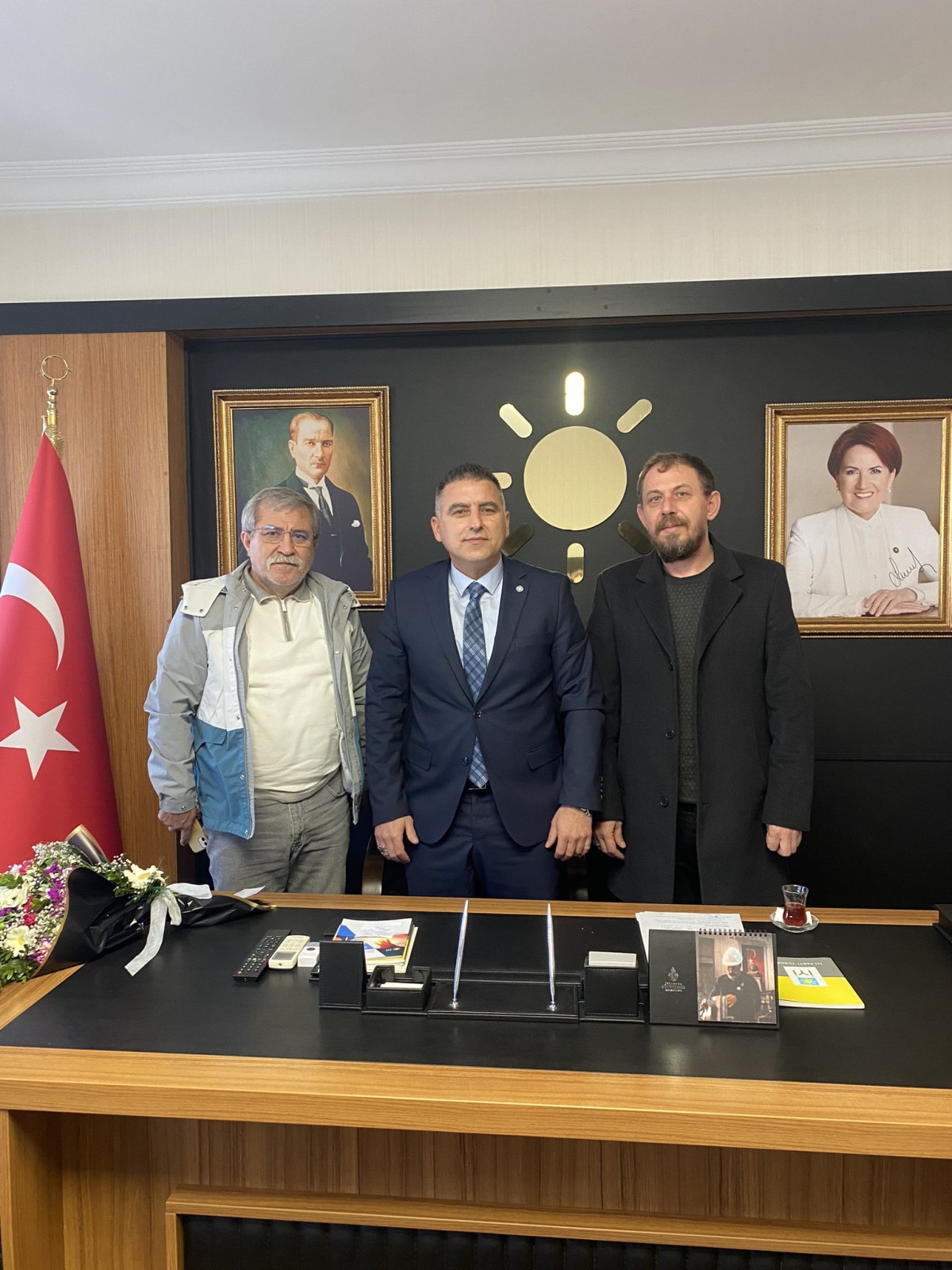 İYİ Parti Sakarya İl Başkanı Fatih Akgün’e ilk ziyaret