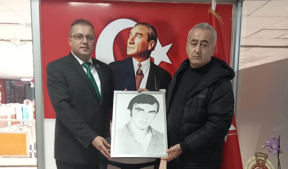 SASÇED; Kerim ÇATALBAŞ'dan, Muhtar Süleyman Çağlayan Muhteşem Kara Kalem Portresi 
