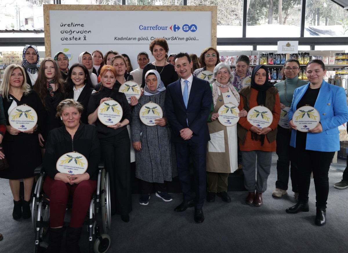 CarrefourSA’dan Dünya Kadınlar Günü’nde  Yerel Üretime “Doğru”dan Destek