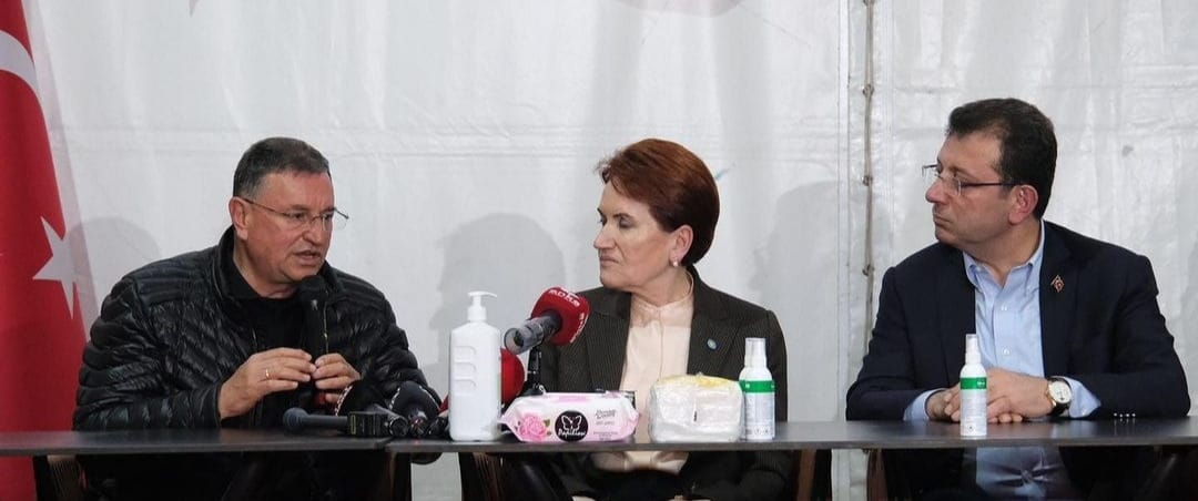 AKŞENER VE İMAMOĞLU'NDAN BAŞKAN LÜTFÜ SAVAŞ'A ZİYARET