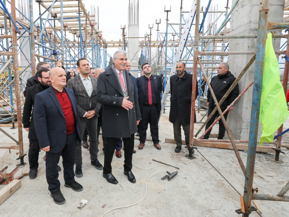 SBB Başkanı Ekrem Yüce;  Depreme uygun zemine geçeceğiz