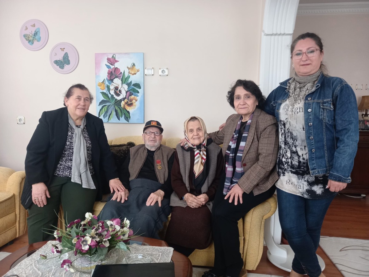 CHP 28. DÖNEM SAKARYA MİLLETVEKİLİ ADAY ADAYI SENEM YILDIRIM KIBRIS GAZİSİ ALİ ARI'YA  ZİYARET